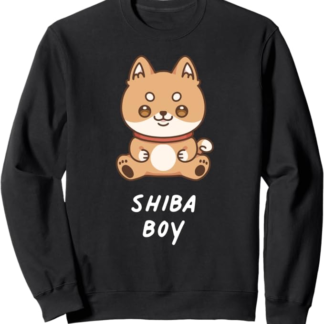 Shiba Inu Ragazzo Kawaii Cane Giapponese Amante dei cani Felpa