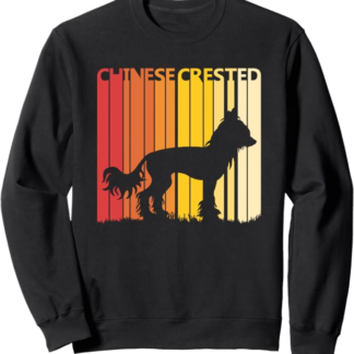 Cane Chinese crested Felpa