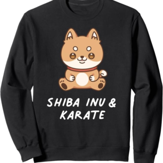 Shiba Inu & Karate Kawaii Cane Giapponese Amante dei cani Felpa