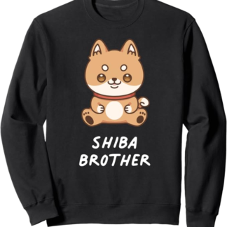 Shiba Inu Fratello Kawaii Cane Giapponese Amante dei cani Felpa