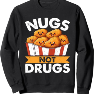 Nugs non droghe Felpa
