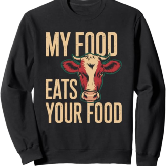 Dieta divertente a base di carne zero carboidrati Felpa