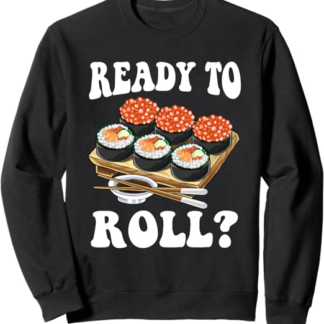 Tipi di sushi con gatti Riso Salmone Pesce Giappone Kawaii Felpa