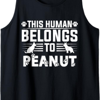 Cane Nome Arachidi Regalo Belongs To Pet Dog Peanut Canotta