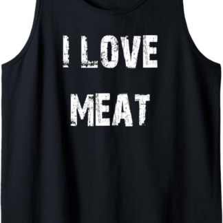 Amo la dieta carnivora della carne Canotta