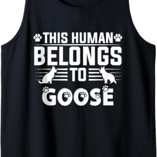 Nome del cane Goose Gift Belongs To Pet Dog Goose Canotta