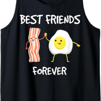 Carne Fumare Best Friends Forever Pancetta di maiale Canotta