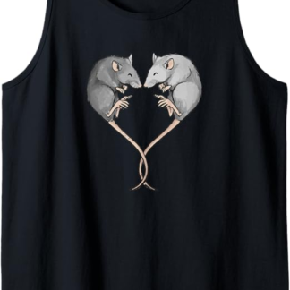 Cute Heart Pet Rat Lover Canotta