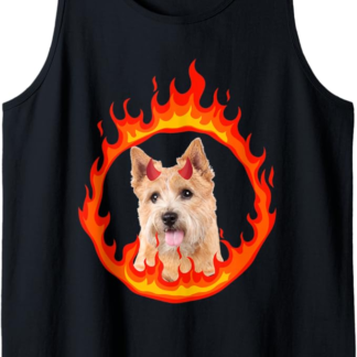 Devil Dog Norwich Terrier Canotta