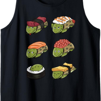 Sushi Tartaruga Animale Domestico Canotta