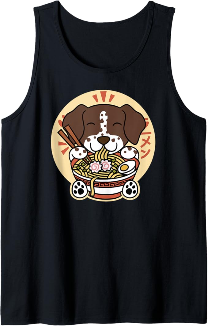 Ramen Pointer Tedesco A Pelo Corto Cane Canotta