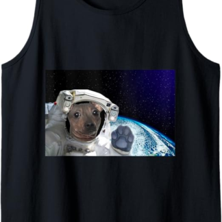 Dog in Space American Hairless Terrier Canotta