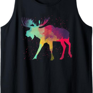 Natura Fauna Selvatica Animale Foresta Corna Colorato Alce Canotta