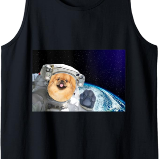 Dog in Space Pekingese Canotta