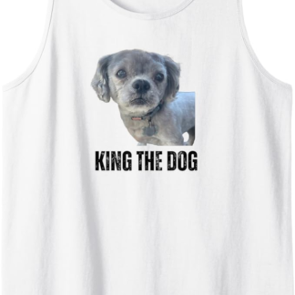KING THE DOG - ICONIC - CANI FAMOSI Canotta