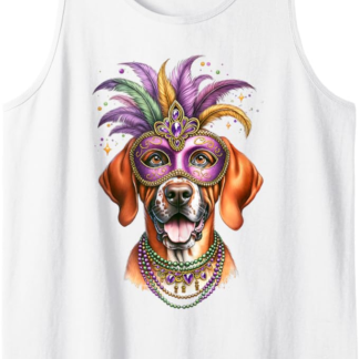 Bracco Italiano Cane Mardi Gras Canotta