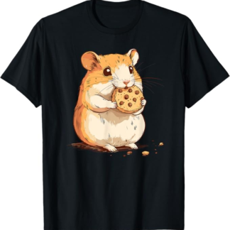 Simpatico criceto che tiene biscotto Maglietta
