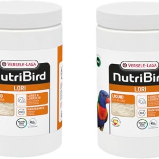 Versele-Laga NutriBird Lori | Double Pack | 2 x 700g | Complete Food for Lorikeets and Loris | Balanced Nutrition in Analogy with Flower Nectar and Flower Pollen