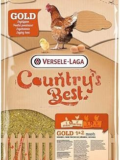 Versele Laga - Countrys Best - Gold 1 & 2 - Shredded Poultry Feed (5 kg) (Assorted)