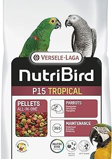 Nutribird P15 Tropical Maintenance - 10Kg - Complete Diet