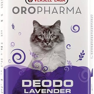 Versele-laga Deodo Lavander Animal Litter, Neutralizes and Absorbs Cat Odors, Handy Dredger, 750g