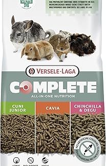 VERSELE-LAGA - Complete Cuni Junior - All-in-one extrudates for (dwarf) rabbits from 6 to 8 months - 8 kg