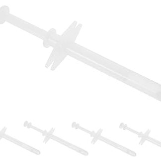 Набор из 5 ручных дозаторов для лекарств для домашних животных Sosoport с мягким защитным наконечником. Точная подача лекарств для собак и кошек. Простые в использовании, прочные дозаторы для введения жидкостей.