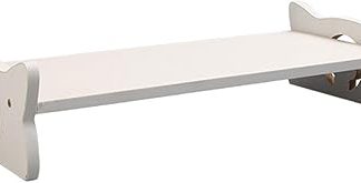 Подставка для мисок с водой и едой, товары для домашних животных, кормушка, подставка для мисок для собак, белая.