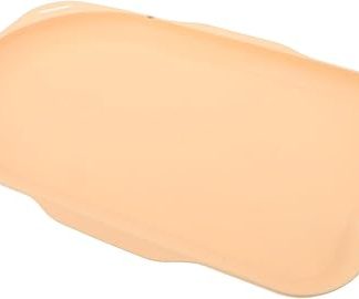 Водонепроницаемая подстилка для миски для собак и кошек Ipetboom, противоскользящая подстилка для кормления, защита от пролития, быстросохнущая, прочная, желтого цвета.