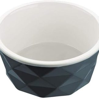 Керамическая миска HUNTER EIBY, для еды и напитков, нескользящая, 1900 мл, синяя.