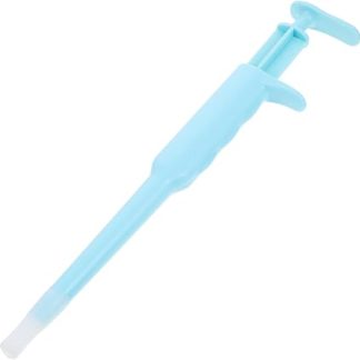 Дозатор для жидких лекарств для домашних животных TOYANDONA, кнопочный дозатор для кошек и собак, с мягкой, плавной трубкой для удобного кормления одной рукой.