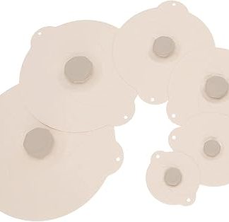 Силиконовая крышка Fockety, пищевой силикон, без запаха, термостойкая, подходит для мытья в посудомоечной машине, многоразовая, с присоской.