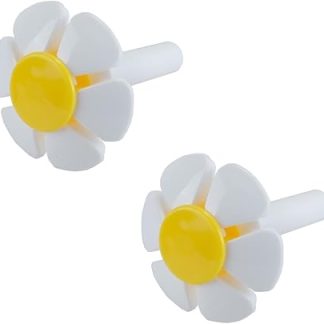 2 сменные насадки для поилки для животных, желтый цветок, для кошачьей поилки, автоматической поилки для кошек и собак.