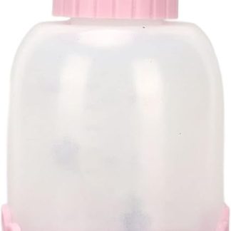 Набор бутылочек для кормления домашних животных Qcwwy с мягкими силиконовыми сосками, 100 мл, для новорожденных щенков и котят, а также для кошек, товары для повседневного использования.