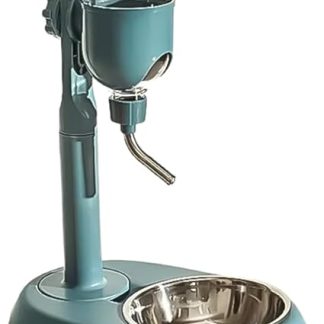 Автоматический дозатор корма для животных, миска для собак с защитой от опрокидывания, кормушка для собак с бутылочкой, подвесной чайник, контейнер для кошачьего корма, товары для животных B