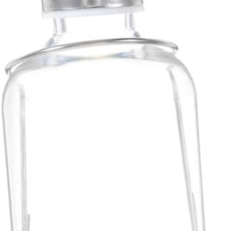 Стеклянная бутылка для воды для собак и мелких животных. Подвесной диспенсер для воды из прочной нержавеющей стали. Легкий и простой в чистке. Диспенсер для воды для щенков, кошек и кроликов.