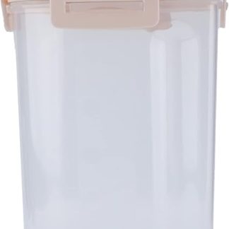 Контейнер для хранения корма для домашних животных Yctze с крышкой и мерным стаканчиком - влагонепроницаемое ведро для хранения корма для собак, герметичный диспенсер для сухого корма для домашних животных.