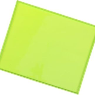 Водонепроницаемая силиконовая подстилка для миски для собак Toyvian с приподнятыми краями, противоскользящая, легко моющаяся, зеленого цвета.