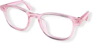 Pink Pet Dog Cute Glasses Clear Lens Retro Glasses Photo Props Transparent Cat Sun Glasses for Small Dogs Cats Cosplay Costume Accessories