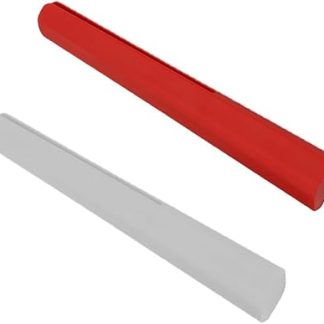 Набор из двух тюбиков-дозаторов красного и белого цвета, идеально подходит для переливания лосьонов, соусов, корма для животных и многого другого.