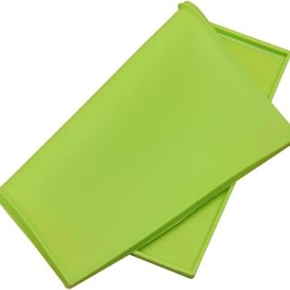 Водонепроницаемая силиконовая подстилка для кормления домашних животных Toyvian с приподнятым краем, термостойкая, нескользящая и легко моющаяся, зеленого цвета.