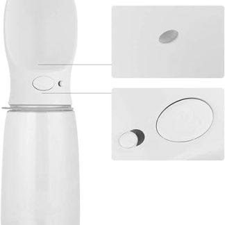 Прочная бутылка для воды Sren White объемом 500 мл для собак и кошек, портативная для походов.