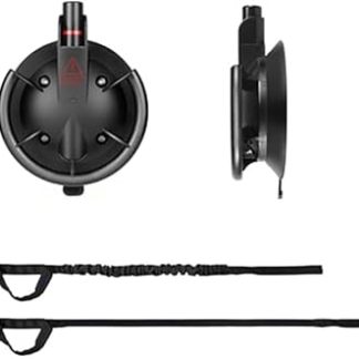 Присоска для купания собак с эластичным нейлоновым ремешком, прочная присоска с вакуумным насосом для легкой регулировки высоты, обеспечивает безопасность собак во время купания или груминга.