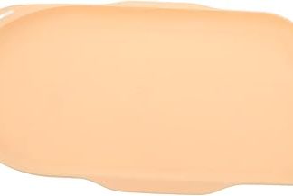 Водонепроницаемый коврик для кормления домашних животных с противоскользящей поверхностью, устойчивая подставка под миску для собак и кошек, легко чистится, желтый и наружный.