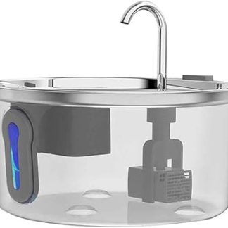 Насос для питьевой воды из нержавеющей стали для собак, сверхтихий насос для кошек, собак и групп животных.