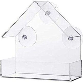 Водонепроницаемая кормушка для птиц из высококачественного пластика, которая украсит ваш задний двор яркими красками.