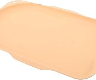 Водонепроницаемая миска для собак Kisangel и противоскользящая подстилка для кормления, защита пола от пролития, универсальная, для мелких животных, желтый цвет.