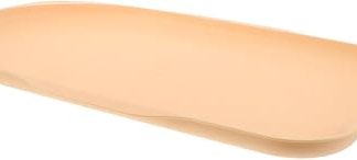 Водонепроницаемый коврик для миски для собак Toyvian и противоскользящая быстросохнущая подстилка для кормления домашних животных, желтого цвета, защищают пол от пролитой еды и воды.