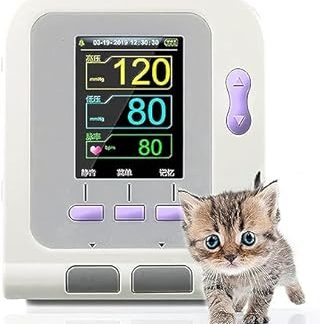 Цифровой ветеринарный тонометр, автоматический электронный сфигмоманометр с 3 манжетами, стационарное ветеринарное оборудование для собак/кошек/домашних животных.