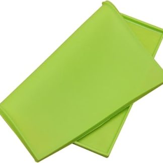 Водонепроницаемая силиконовая подстилка для миски для домашних животных с приподнятыми краями, противоскользящая подстилка для кормления собак и кошек, легко моется, зеленая.